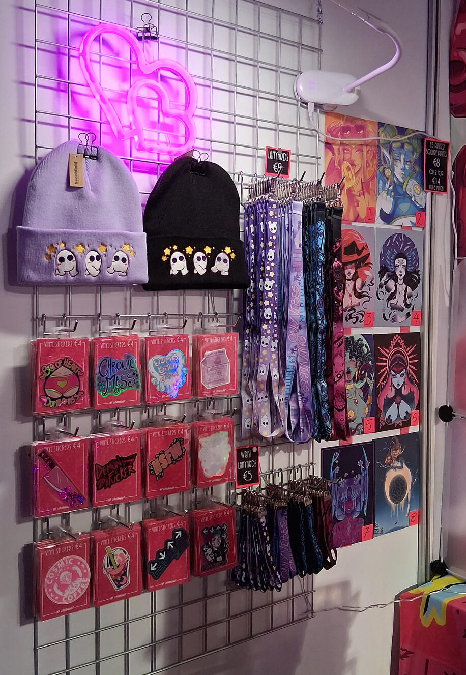 Merch Wall