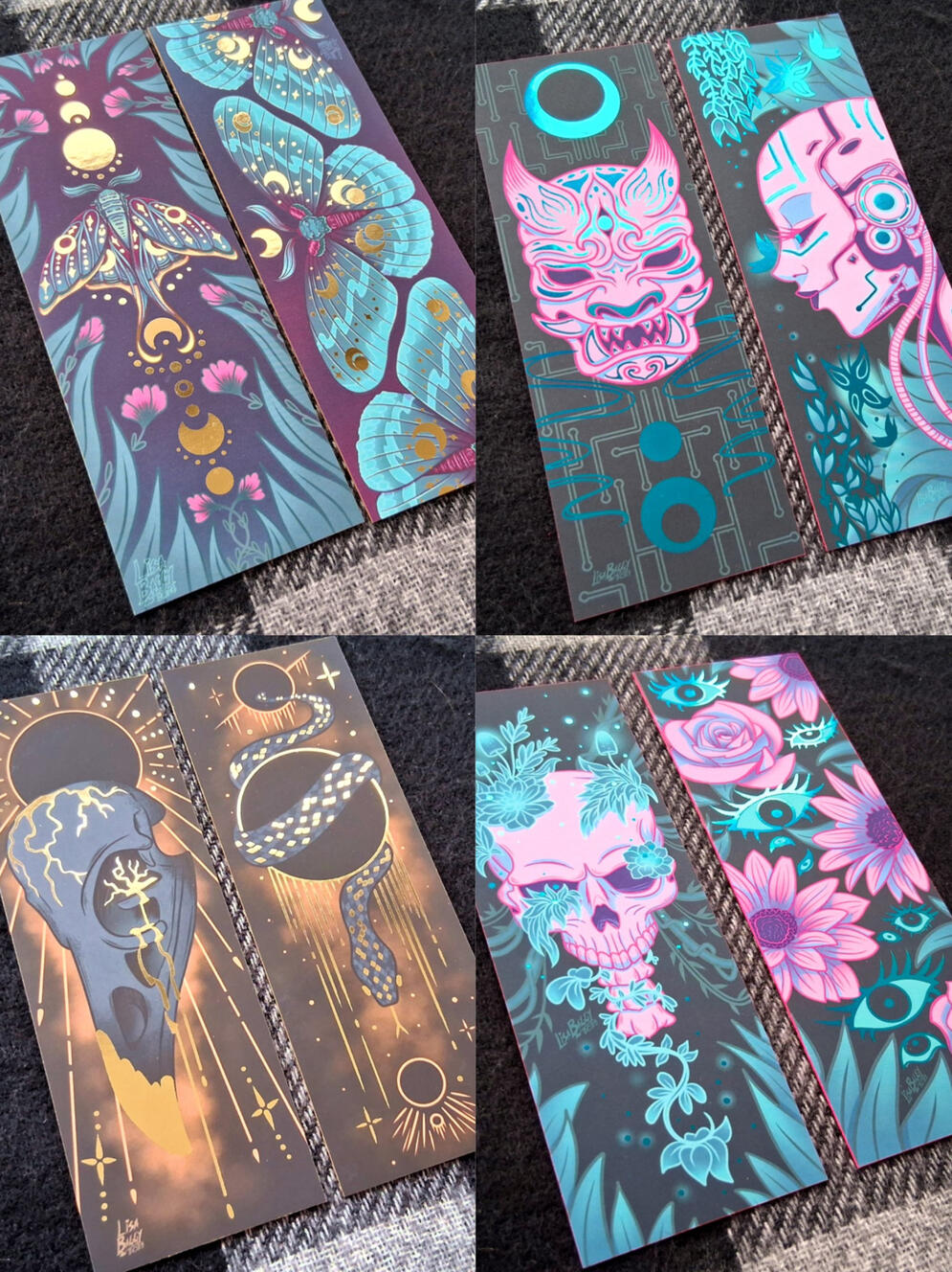 Foil Bookmarks